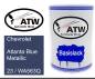 Preview: Chevrolet, Atlanta Blue Metallic, 23 / WA563Q: 500ml Lackdose, von ATW Autoteile West.